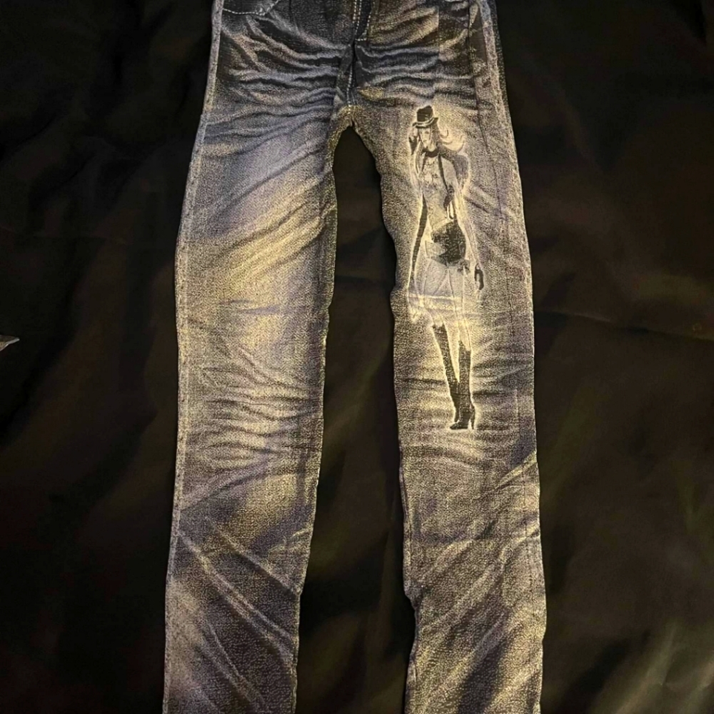 Chuns Jean Print Legging